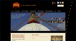 Desktop Screenshot of mandaptravels.com